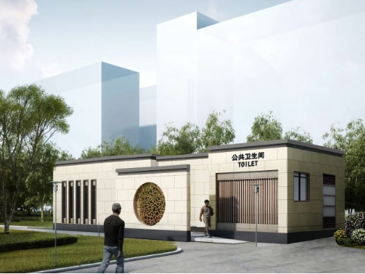 东方华侨农场豪华组装型移动厕所